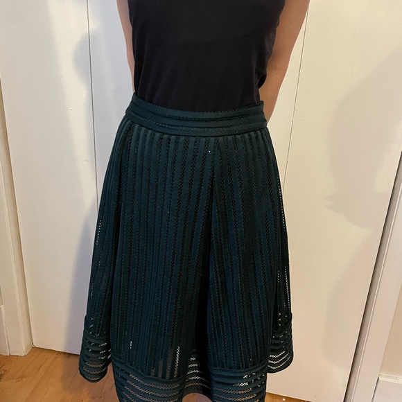 Forrest Green A-Line Skirt - Picture 6 of 9